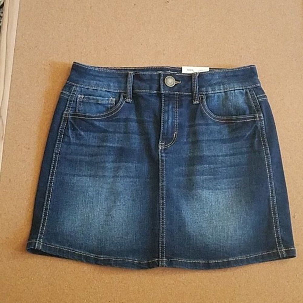 Girls denim skirt 12